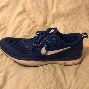 Nike Free Trainers Royal Blue Size 12